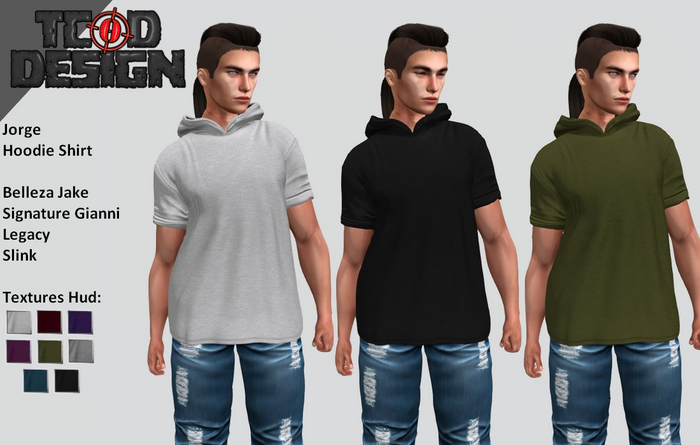 Hoodie Shirt ~ Jorge [Textures Hud]...