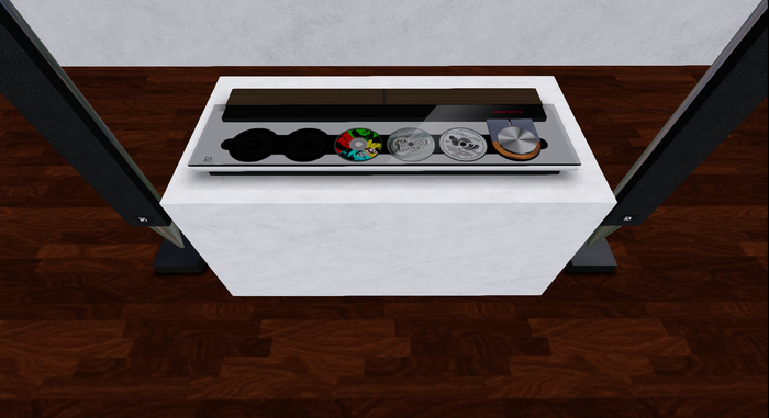Esoteric CD player with B & O speakers