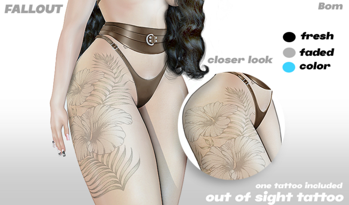 FallOut - Out Of Sight Tattoo Bom