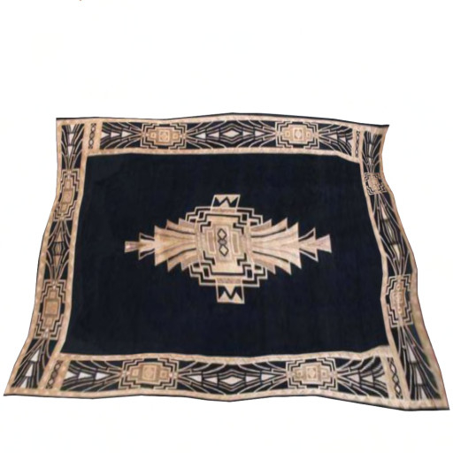 Rug Deco Black