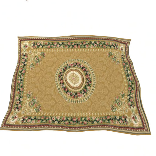rug Golden Medallion