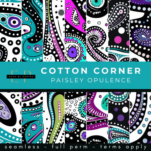 Made by Porter - Cotton Corner - Paisley Opulence