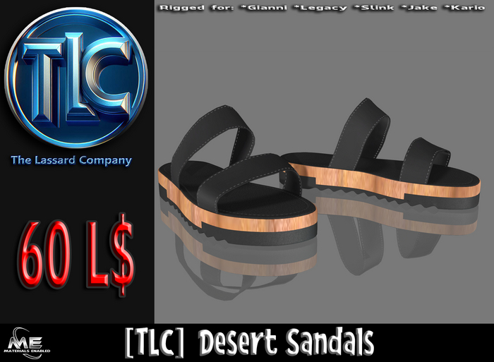 [TLC] Unpacker Desert Sandals