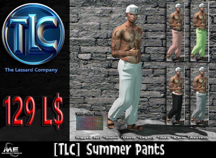 [TLC] Unpacker Summer Pants FATPACK
