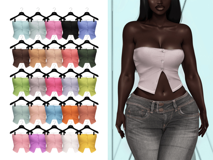 YALLA ~ Hazel Top [FATPACK]