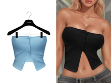 YALLA ~ Hazel Top [OCEAN]