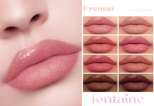 Fontaine Cosmetics - Frenesi Lips Collection