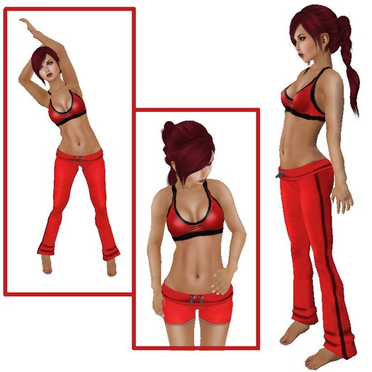 Cady's Tracksuit - Red
