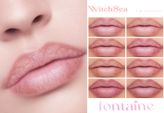 Fontaine Cosmetics - WitchSea Lips Collection
