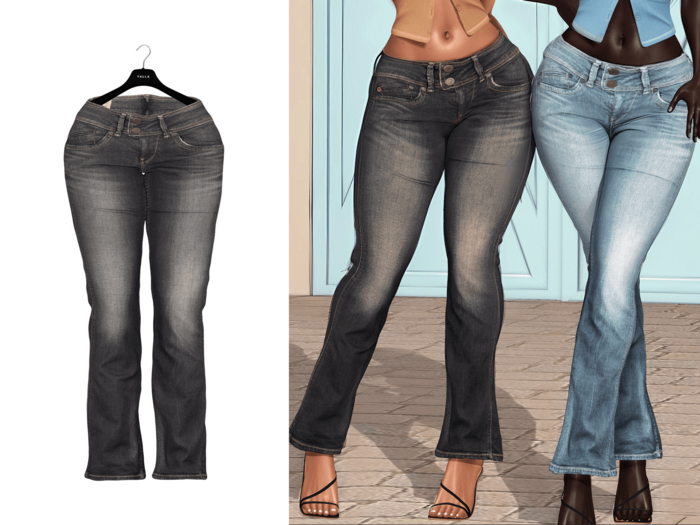 YALLA ~ Hazel Jeans [DIRTY]