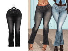 YALLA ~ Hazel Jeans [BLACK]