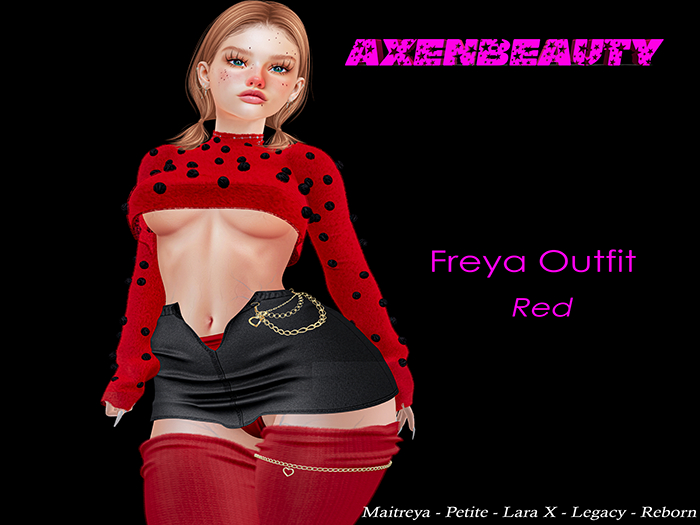 aX: Freya Outfit Red