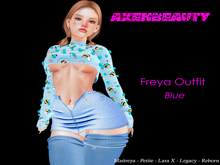 aX: Freya Outfit Blue