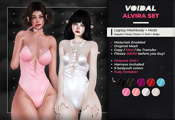 VOIDAL - Alvira Set (Legacy Meshbody/Petite/Perky/V-Tech)