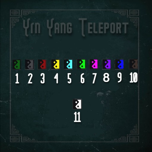 Yin yang #11 white