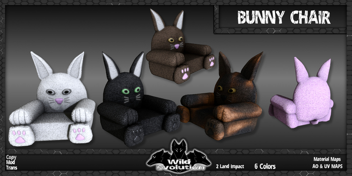 [Wild Evolution] - Bunny Chair FULL PERM