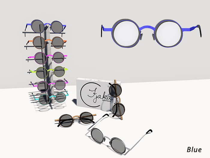 Fjaka PK Design Glasses Blue