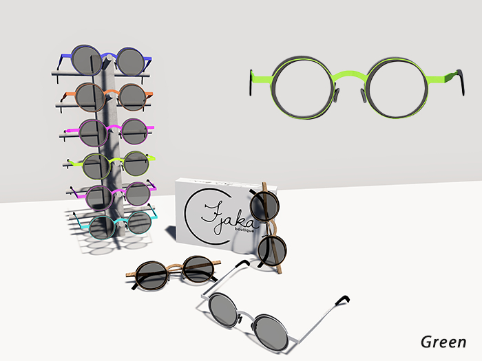 Fjaka PK Design Glasses Green 