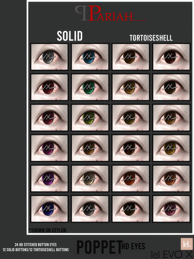 .:.Pariah.:. Poppet HD Button Eyes