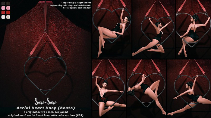 Sari-Sari - Aerial Heart Hoop (bento) ALL
