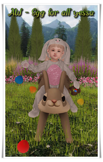 AW - Egg for all Yessa Pose