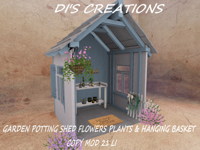 GARDEN POTTING SHED