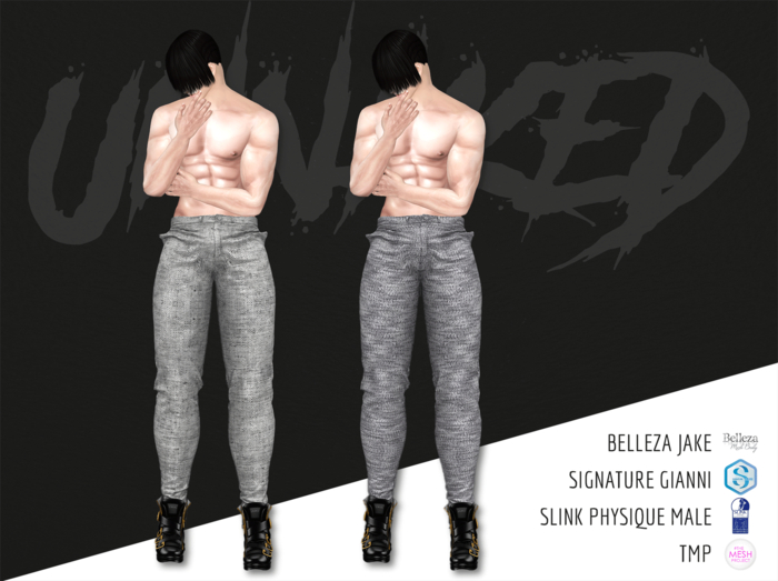 :: UNNAKED :: PANTS :: FABRICS