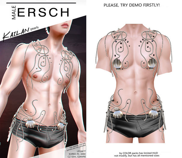 ERSCH - Kailan Pearls -silver-