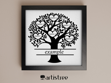 Second Life Marketplace - [artistree] Family Tree SIX Hearts Order Form