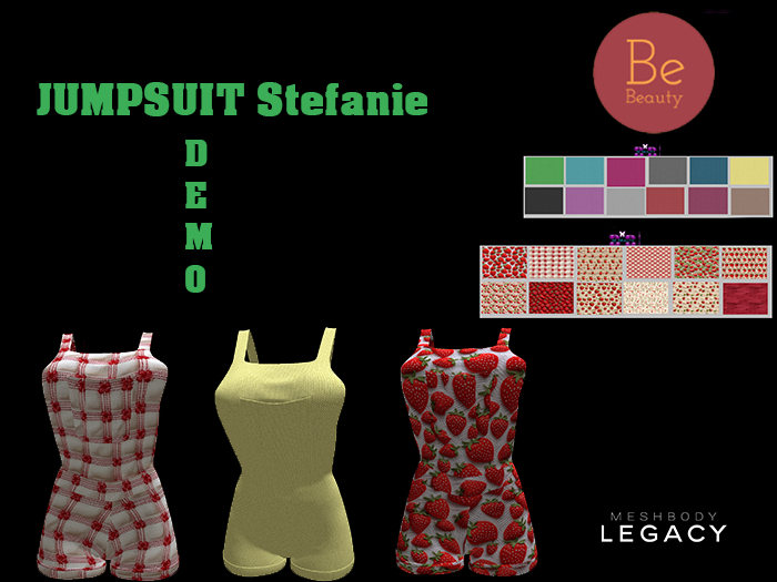 Be Beauty-JUMPSUIT Stefanie-Legacy -Pinup x Bombshell-DEMO