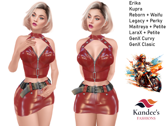 Janice Outfit Red