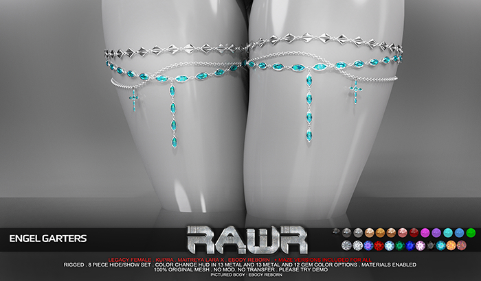 RAWR! Engel Garters (add me)