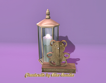 MOoH! Xmas candle bear 2LI