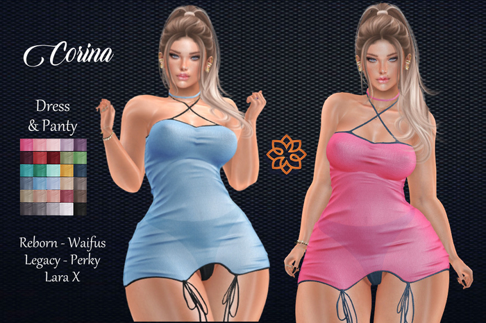 ::FOR YOU:: CORINA DRESS & PANTY FTP