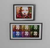 Eclectic Art - Flowers for Louise