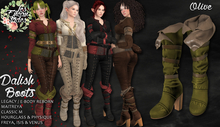 *LE* Dalish Boots Olive