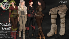*LE* Dalish Boots Sand