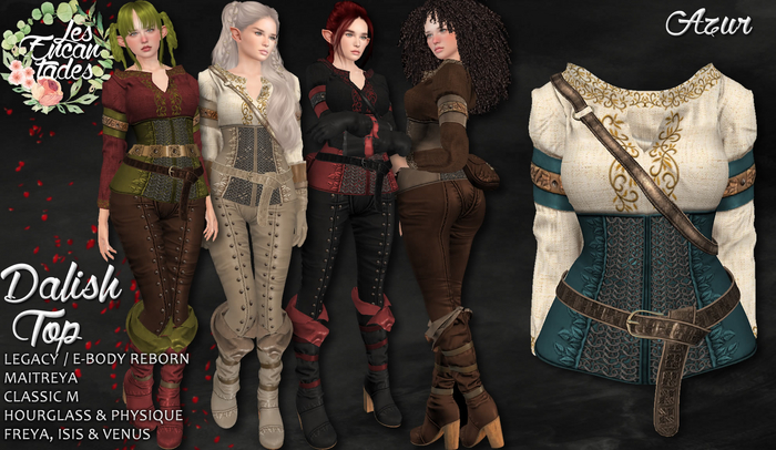 *LE* Dalish Top Azur