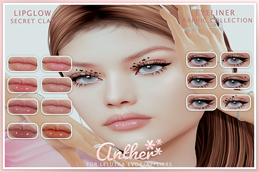 Anther Collection - Lipw Glow Graphic Eyeliner (LEL EVOX)
