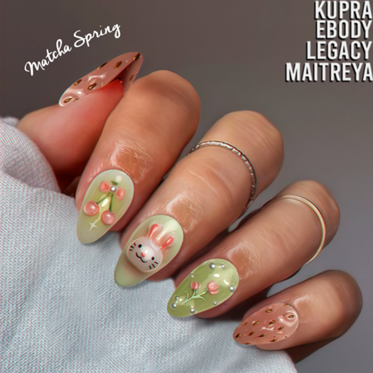 [BEEZ] Matcha Spring - S.ALMOND