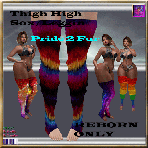 Pride 2 Fur Socks Reborn