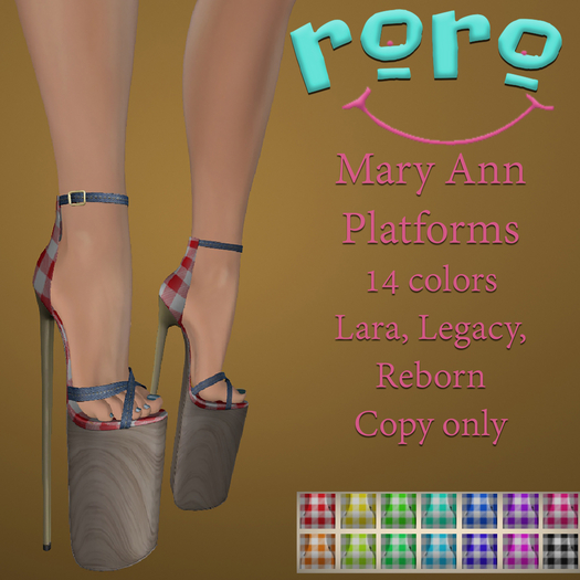 @rOrO Mary Ann Platforms Unpack Me