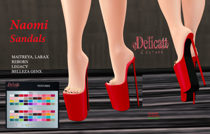 Delicatt couture - Naomi sandals - 2024#March#11