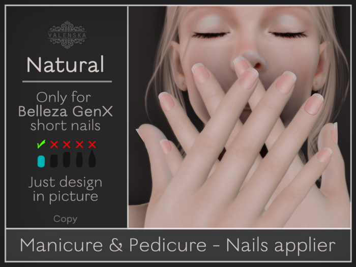 - VALENSKA - Mani & Pedi GenX - Natural