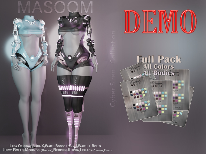 [[ Masoom ]] Cyber Siren Collection - DEMO