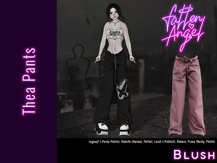 Fallen Angel - Thea Pants - BLUSH