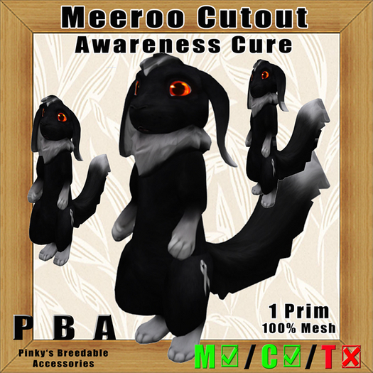Meeroo Cutout Awareness Cure