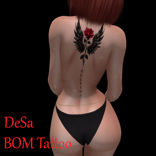 DeSa -Rose Destiny- BOM Tattoo (Add)