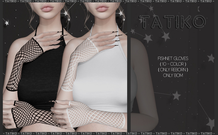 Tatiko - Fishnet Gloves