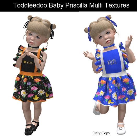 Toddleedoo Baby Priscilla Multi Textures